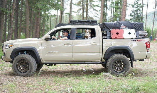 4x4 Tacoma Overlanding Vehicle with accessories