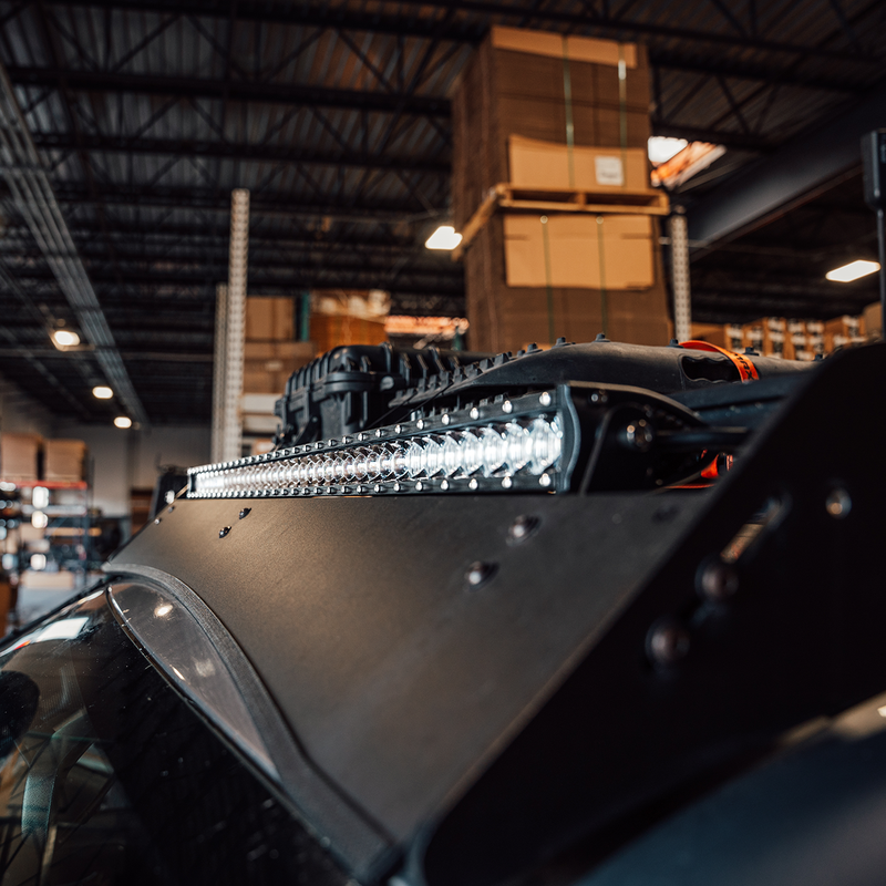 Load image into Gallery viewer, Sherpa Roof Rack Slim LED Light Bar Mounting Brackets
