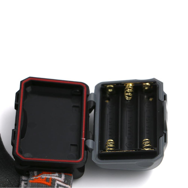 Load image into Gallery viewer, R3 + 2LED 800 Lumens 4 Modes Mini Headlamp Outdoor Headlight Waterproof  Lantern Use AAA Battery
