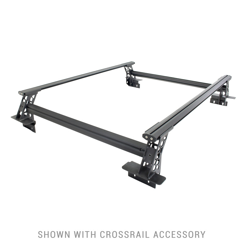 Load image into Gallery viewer, Go Rhino 15-22 Ford F-150 / 19-22 RAM 1500 / 07-21 Toyota Tundra XRS Cross Bars Kit - Tex. Blk
