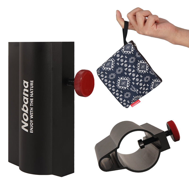 Load image into Gallery viewer, Outdoor Camping Awning Rod Fixer Tent Accessories Bracket Support Rod Fixed Pipe Holder Fishing Umbrella Adjusting Base
