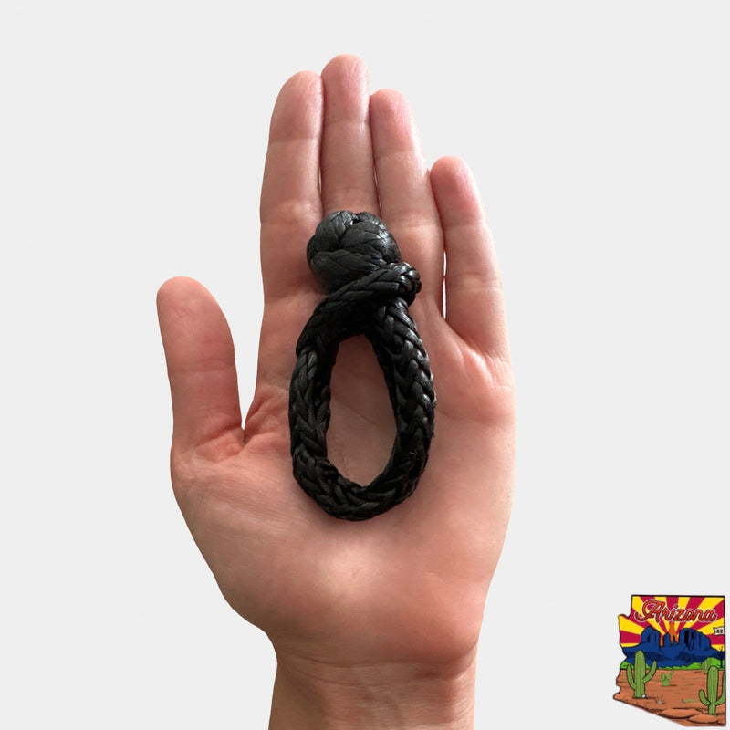 Load image into Gallery viewer, Micro Soft Shackle 3/16&#39;&#39; x 6&#39;&#39; – Keychain &amp; Recovery (Lifetime Warranty)
