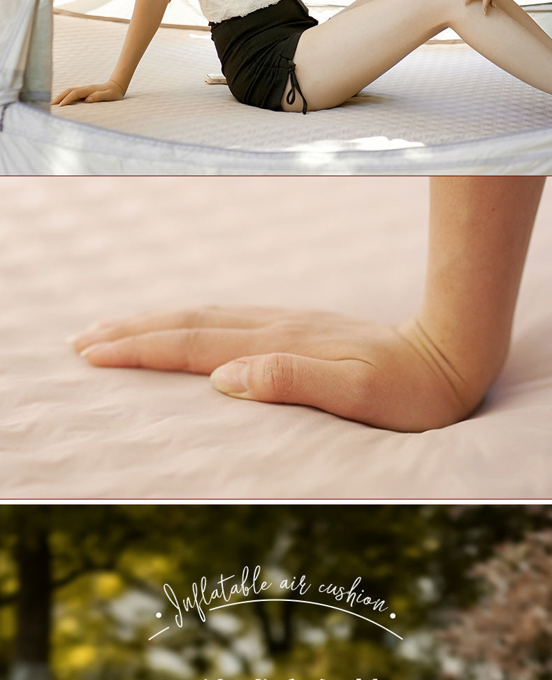 Load image into Gallery viewer, Product camouflage Can Be Spliced Self Inflating Cushion Air Mattress Camping Mat With Pillow
