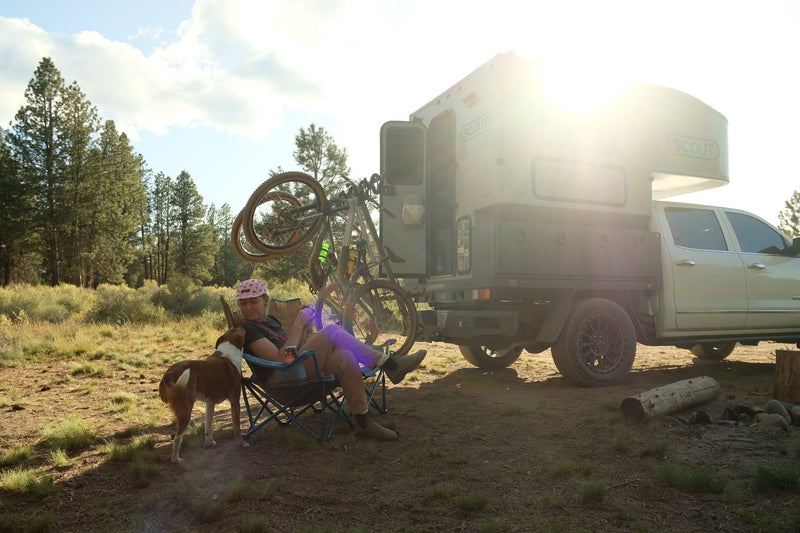 Load image into Gallery viewer, Lolo Racks 4 Bike Rack with Foot Activated Tilt
