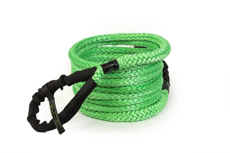 Load image into Gallery viewer, Voodoo Offroad 2.0 Santeria Series 3/4in x 30 ft Kinetic Recovery Rope with Rope Bag - Green
