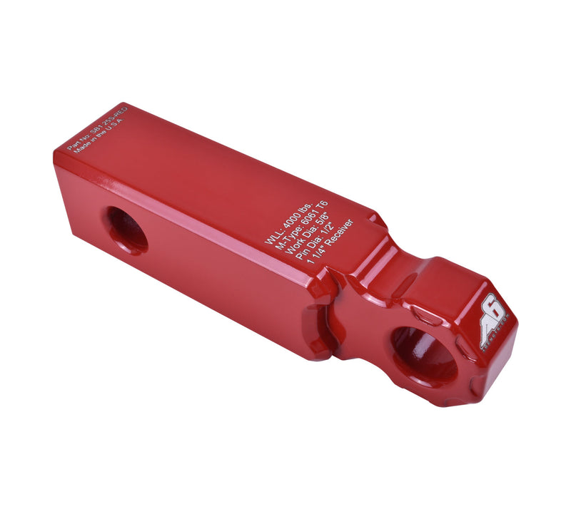 Load image into Gallery viewer, Shackle Block 1.25&quot; Assembly - Red
