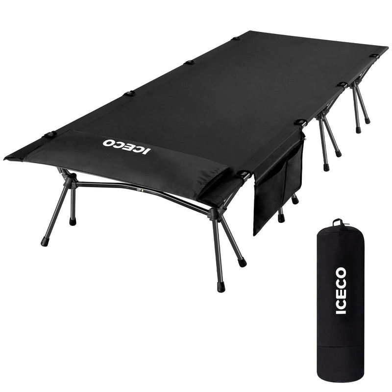 Load image into Gallery viewer, Camping Cot for Adults, Folding Cot, Portable Bed Sleeping Cot | ICECO
