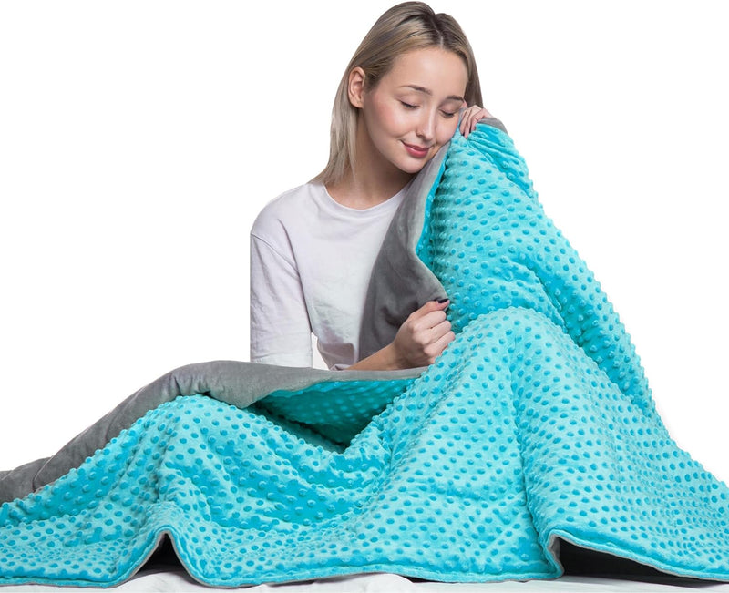 Load image into Gallery viewer, 10 Lbs 48&#39;&#39; x 72&#39;&#39; Weighted Blanket for Kids with Removable Cover
