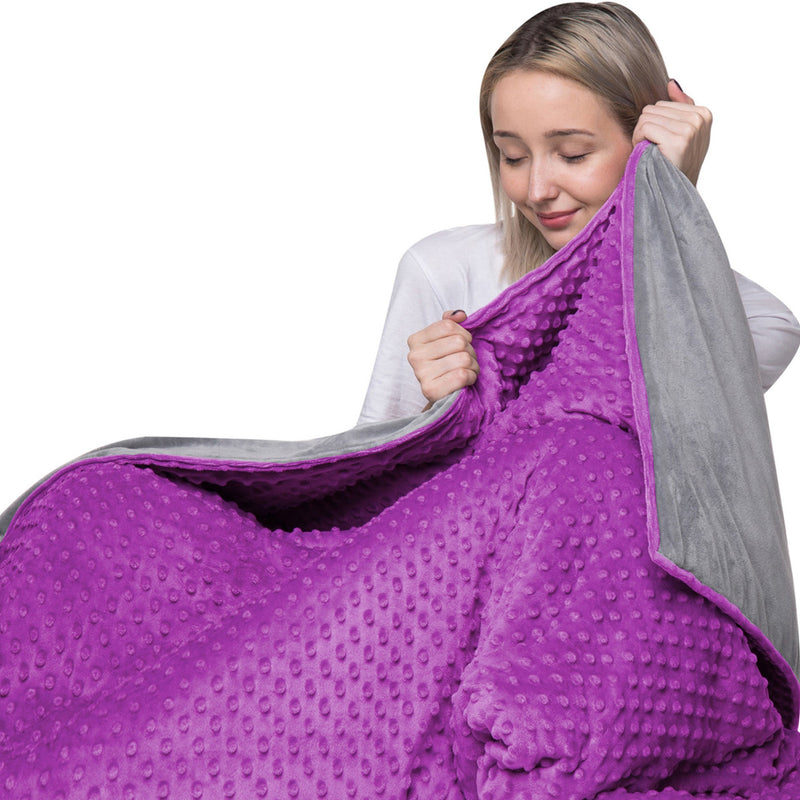 Load image into Gallery viewer, 10 Lbs 48&#39;&#39; x 72&#39;&#39; Weighted Blanket for Kids with Removable Cover

