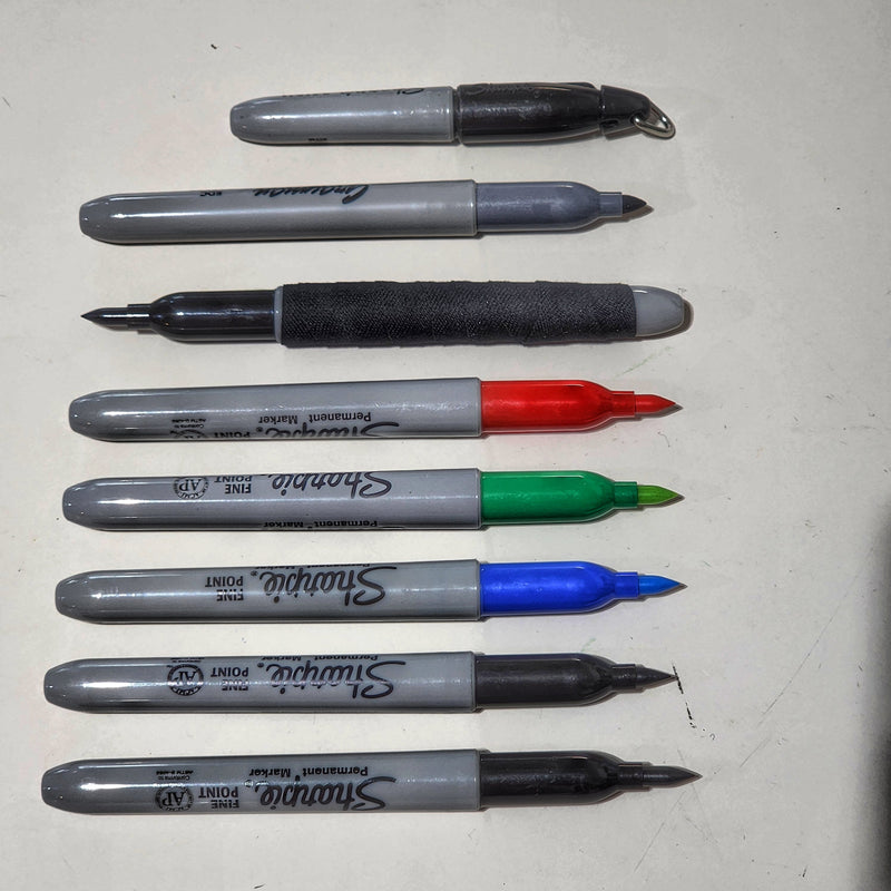 Load image into Gallery viewer, EDC Puncture Markers - Self Defense Marker and/or Grayman Sharpie
