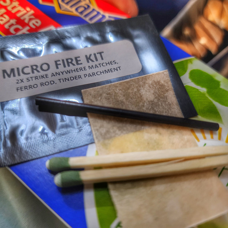 Load image into Gallery viewer, Micro Patch Kits: Single packet survival supply kits for Pocket Patches.
