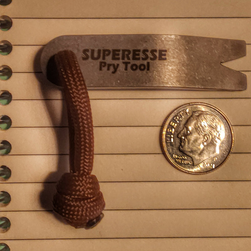 Load image into Gallery viewer, Superesse Micro Task Tool (S-MTT): EDC Pry Implement
