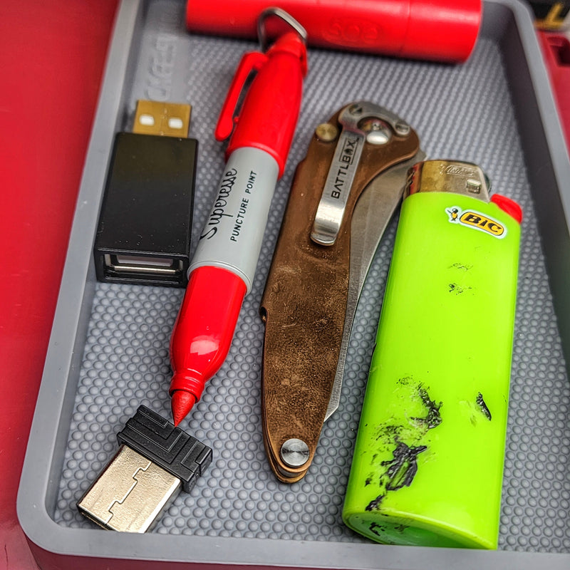 Load image into Gallery viewer, EDC Puncture Markers - Self Defense Marker and/or Grayman Sharpie
