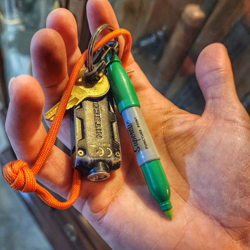 Load image into Gallery viewer, EDC Puncture Markers - Self Defense Marker and/or Grayman Sharpie
