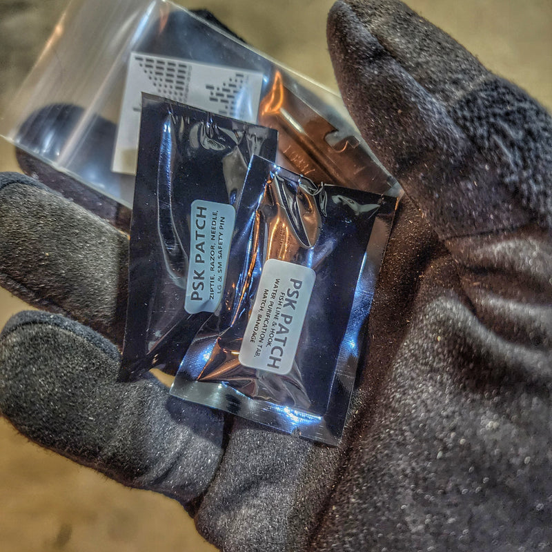 Load image into Gallery viewer, PSK Personal Survival Kit: essential supplies for last ditch survival or minor emergencies
