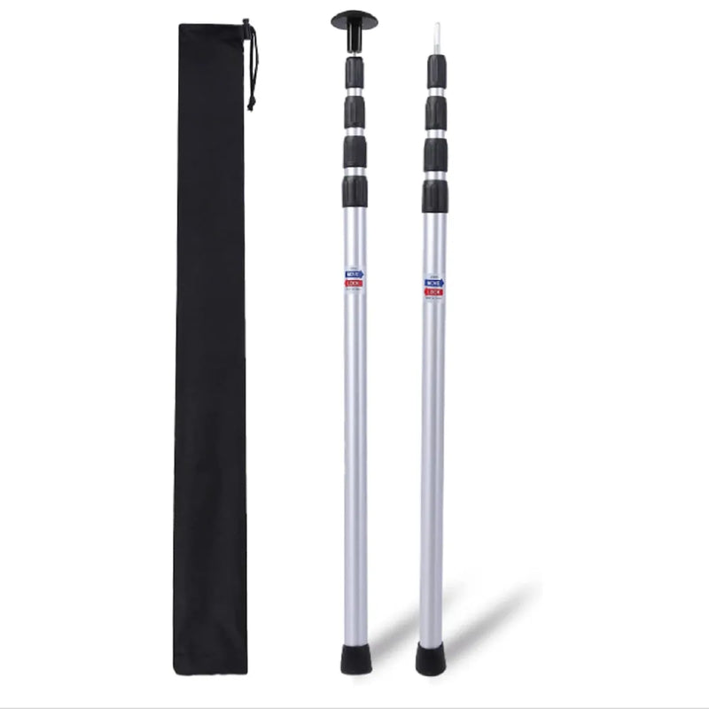 Load image into Gallery viewer, Aluminum Adjustable Telescoping Tarp Poles
