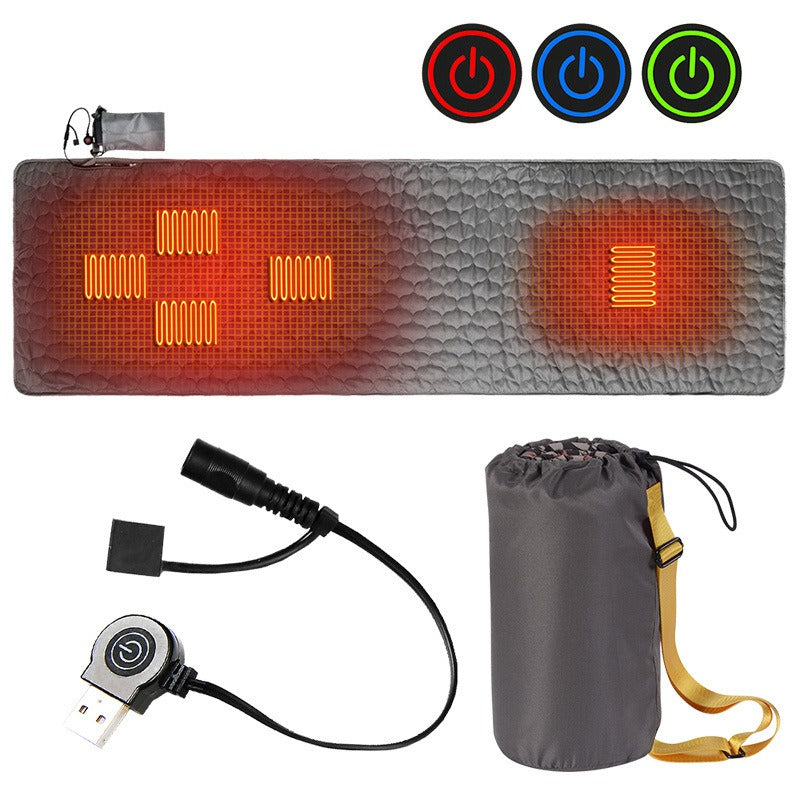 Load image into Gallery viewer, Winter New Smart Charging Portable Heating Sleeping Pad Outdoor Camping Sleeping Bag Pad Individual Camping Thermal Pad
