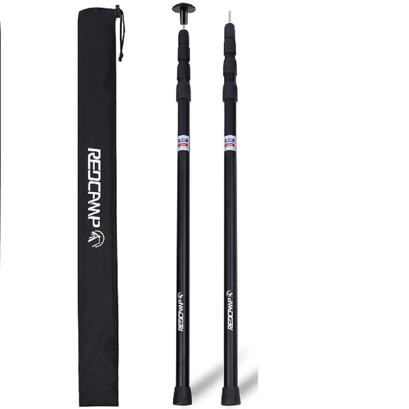 Load image into Gallery viewer, Aluminum Adjustable Telescoping Tarp Poles
