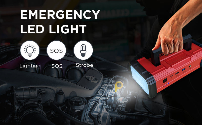 Load image into Gallery viewer, YOUCANIC Pro 6000A Jump Starter - Powerful Car Battery Booster, Power Bank, &amp; Smart Safety Features
