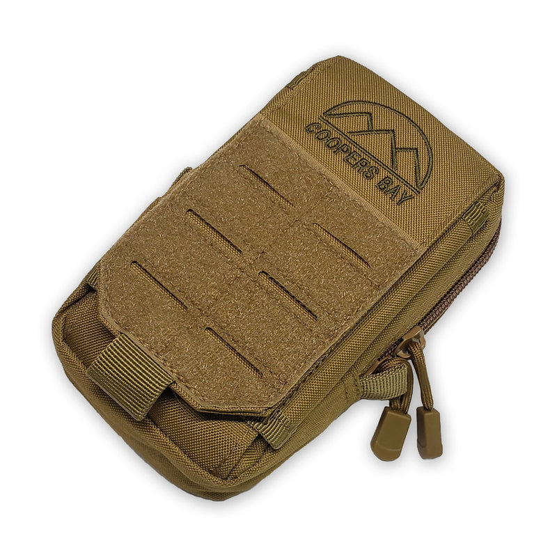 Load image into Gallery viewer, Nylon &quot;Possibles&quot; Bag - Pack and Store Small Items - Molle / PALS Attachment Straps for Belt or Pack Carry
