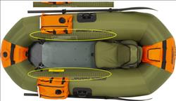 Load image into Gallery viewer, The PF7 PackFish™ Inflatable Fishing Boat - Deluxe Fishing Package
