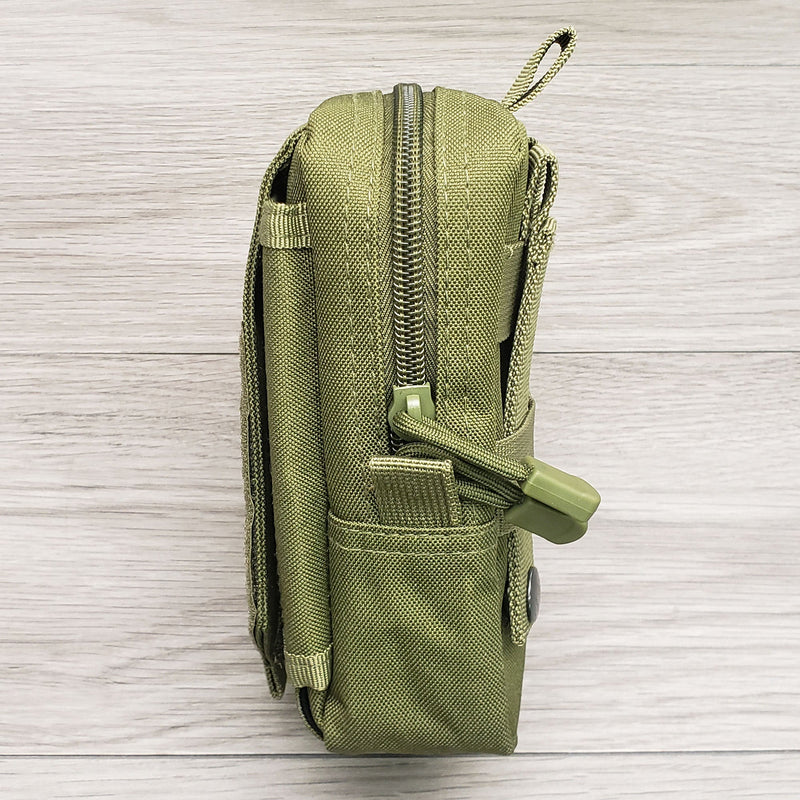 Load image into Gallery viewer, Nylon &quot;Possibles&quot; Bag - Pack and Store Small Items - Molle / PALS Attachment Straps for Belt or Pack Carry
