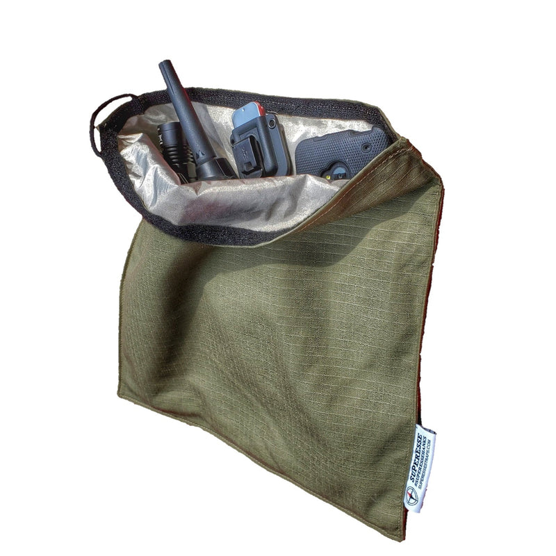 Load image into Gallery viewer, Faraday Hank - EMP/Radiation/RFID Resistant Handkerchief.
