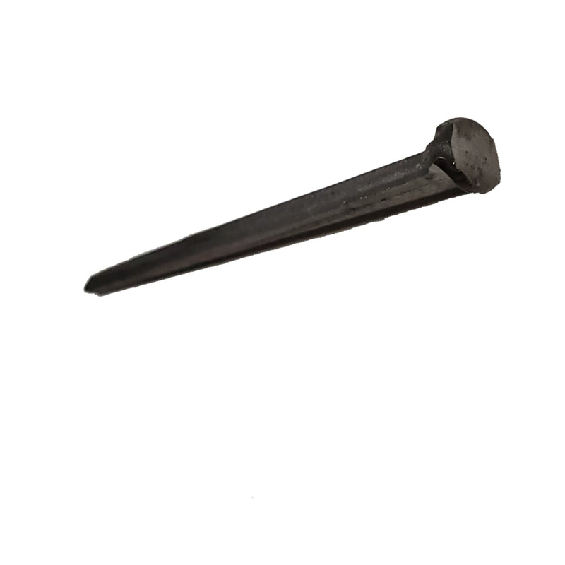 Load image into Gallery viewer, Shelter Nail - Titanium &amp; Steel Wrought Hammering Spike for Trail and Utility Tasks
