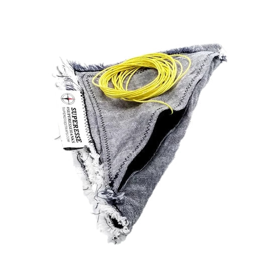 Load image into Gallery viewer, Saw Shemagh: Firestarter sewn button, built-in Kevlar Utility Saw, Fire Tinder border.
