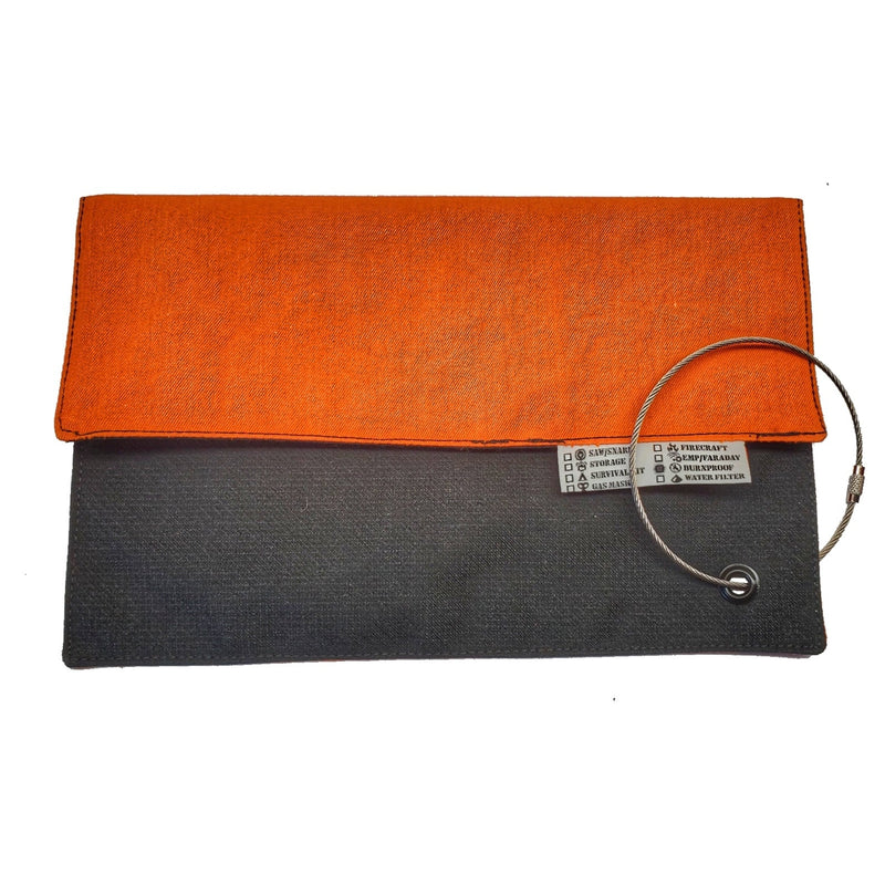 Load image into Gallery viewer, Camp Rag - Burn Proof Work Cloth built from Durable Kevlar Fabric w/ Lanyard Grommet.
