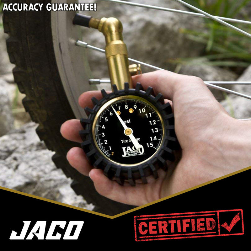 Load image into Gallery viewer, Elite® Low Pressure Tire Gauge - 15 PSI

