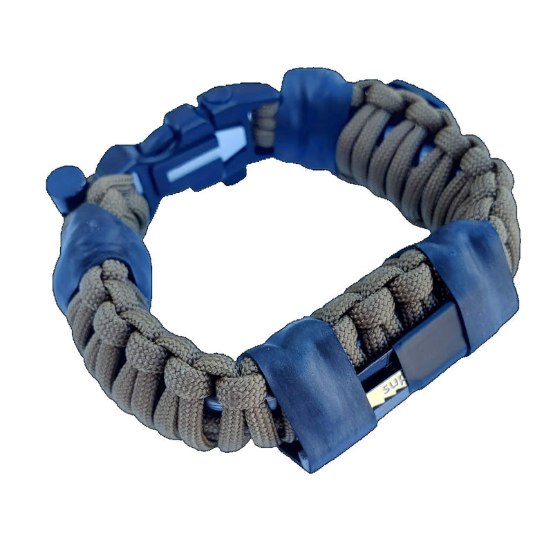 Load image into Gallery viewer, Bug Out Bracelet - Paracord Bracelet, Survive Offgrid with 30 item last ditch effort kit.
