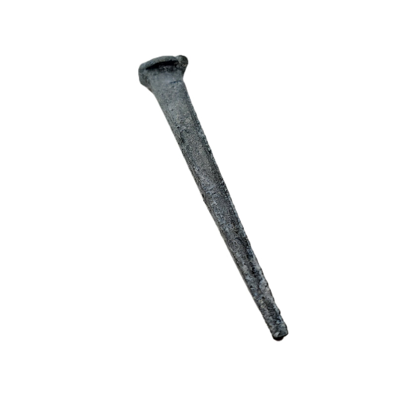 Load image into Gallery viewer, Shelter Nail - Titanium &amp; Steel Wrought Hammering Spike for Trail and Utility Tasks
