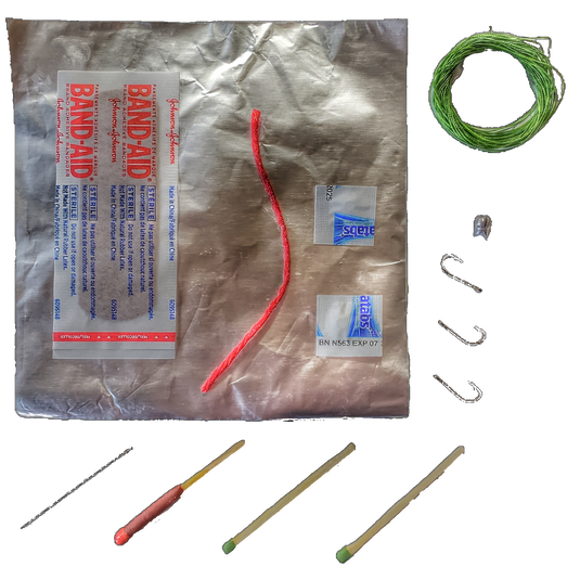 Bug Out Bracelet - Paracord Bracelet, Survive Offgrid with 30 item last ditch effort kit.