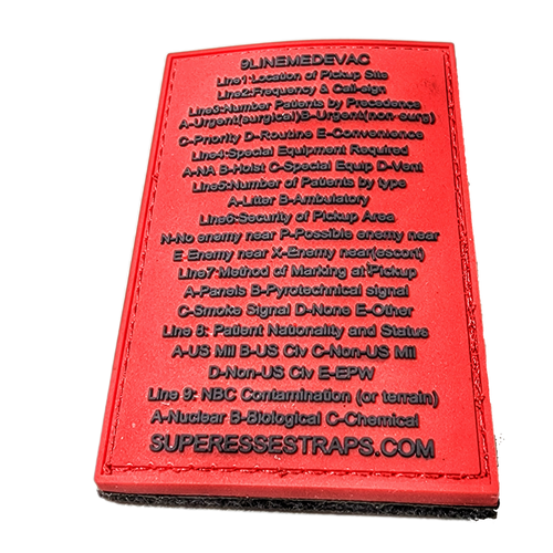 Storage Pocket Patch: Nine Line MedEvac