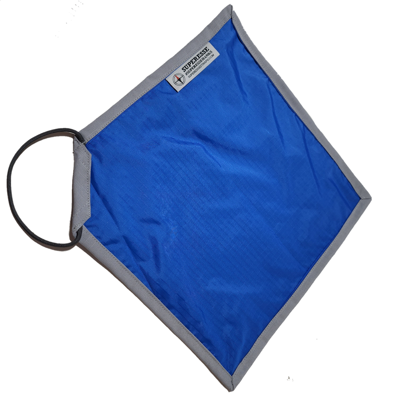 Load image into Gallery viewer, Marker Mat - Fluorescent Signaling Panel on Ripstop Pocket Hank
