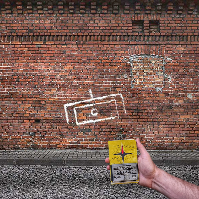 Load image into Gallery viewer, Storage Pocket Patch: Hobo Symbols, Ground to Air Signals, Search and Rescue Markings
