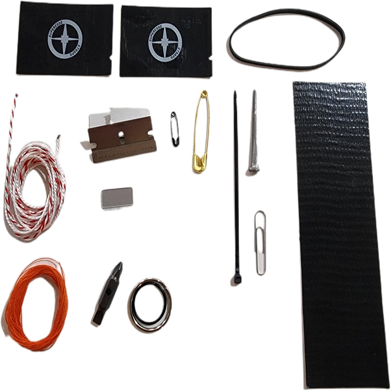 Load image into Gallery viewer, Supply &quot;MacGyver&quot; Patch Kit: Everyday Carry items for improvising in tasks completions
