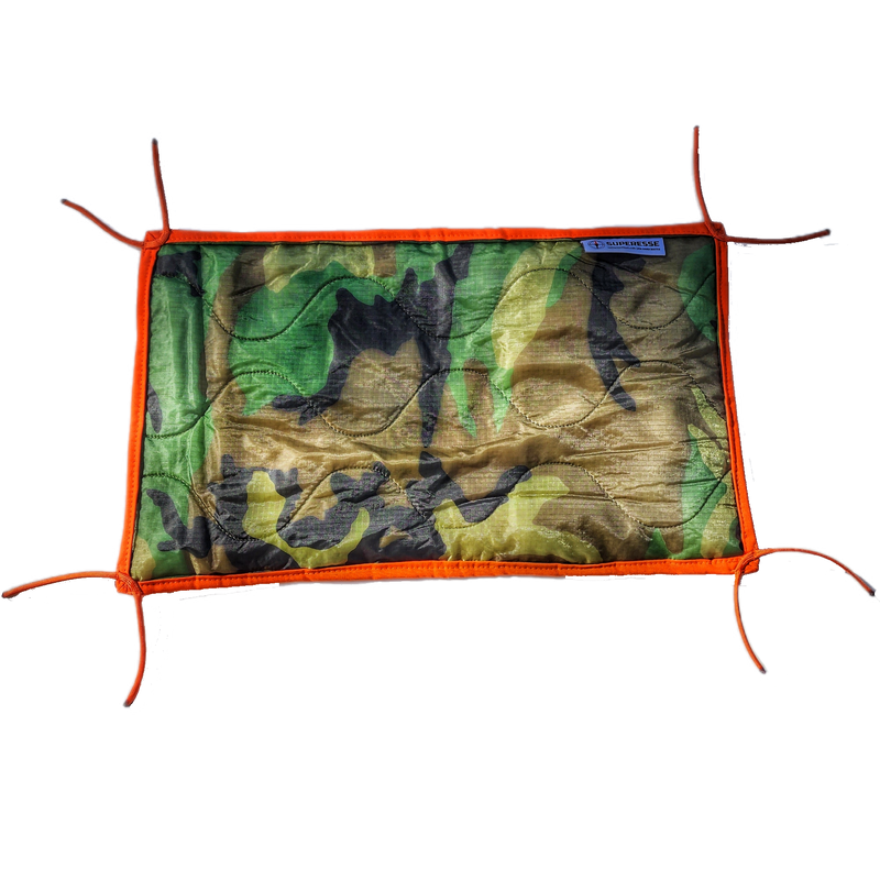 Load image into Gallery viewer, Woobie Hank: Insulated with USGI poncho-liner, serves as a large rag, knee pad, and adventure companion tool.
