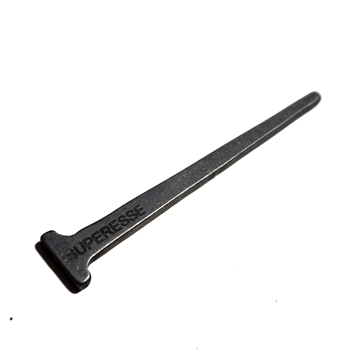 Shelter Nail - Titanium & Steel Wrought Hammering Spike for Trail and Utility Tasks