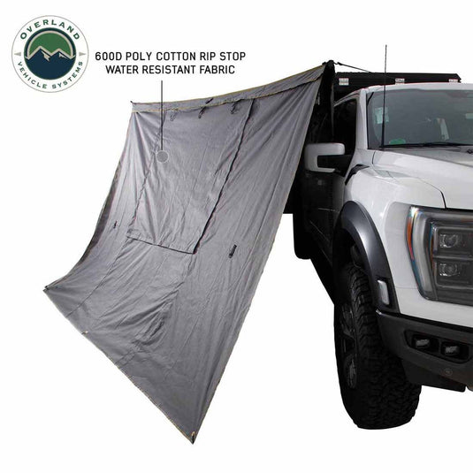 Overland Vehicle Systems HD NOMADIC AWNING 270 - Passenger Side Wall