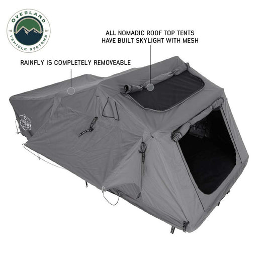 Overland Vehicle Systems N3E NOMADIC 3 Extended Rooftop Tent