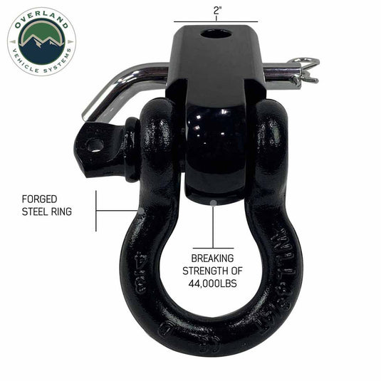 RECEIVER MOUNT RECOVERY SHACKLE 3/4