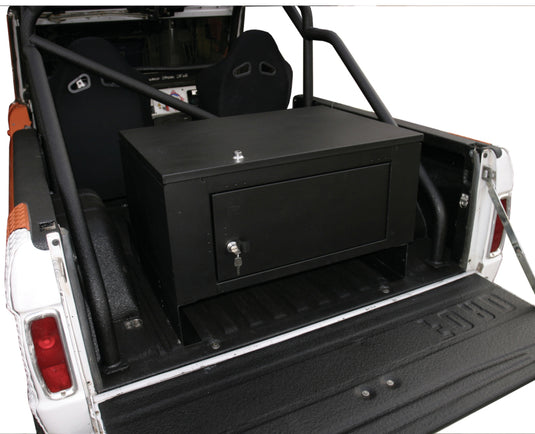 Tuffy Rear Cargo Lockbox Steel Black