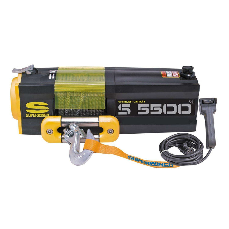 Load image into Gallery viewer, Superwinch S5500 Winch w/ Steel Wire Rope
