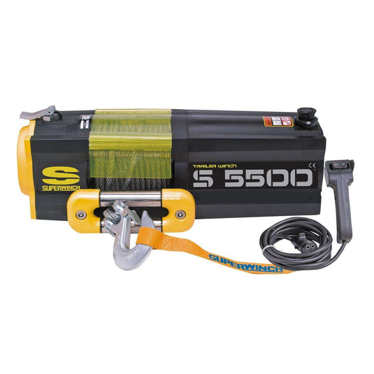 Superwinch S5500 Winch w/ Steel Wire Rope