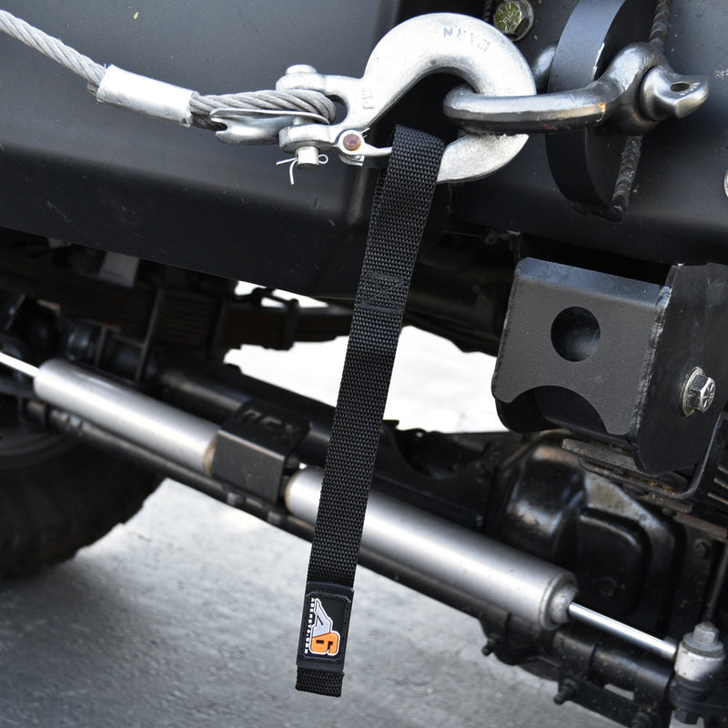 Load image into Gallery viewer, A6™ WINCH HOOK Pull Strap - 1 inch wide
