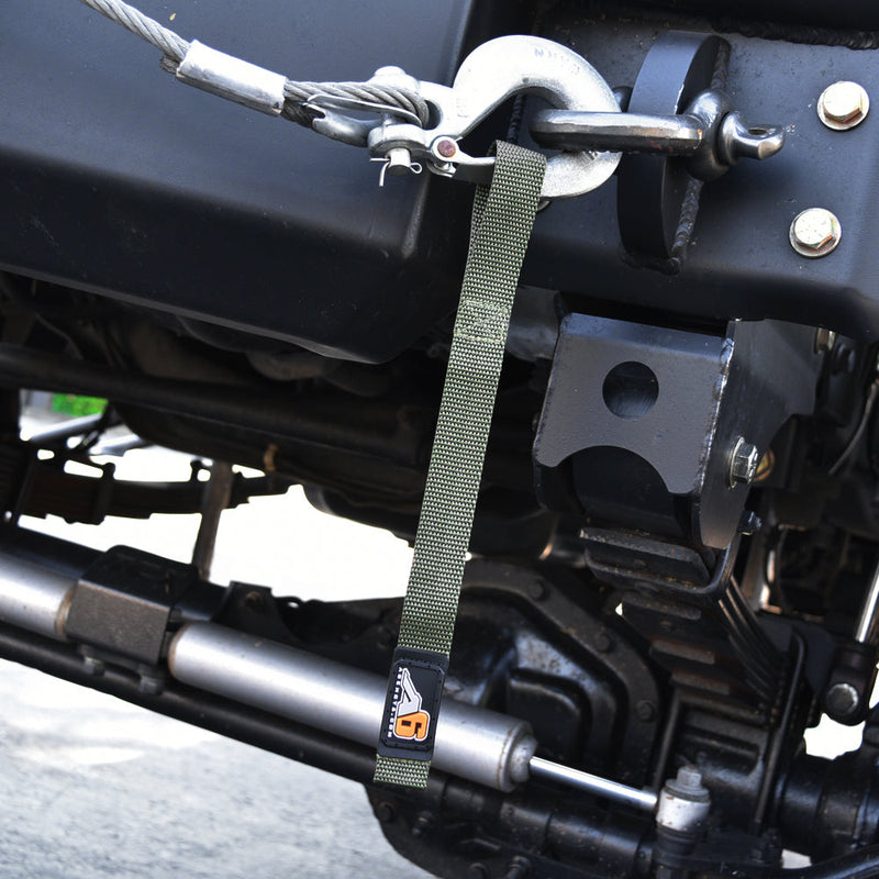 Load image into Gallery viewer, A6™ WINCH HOOK Pull Strap - 1 inch wide
