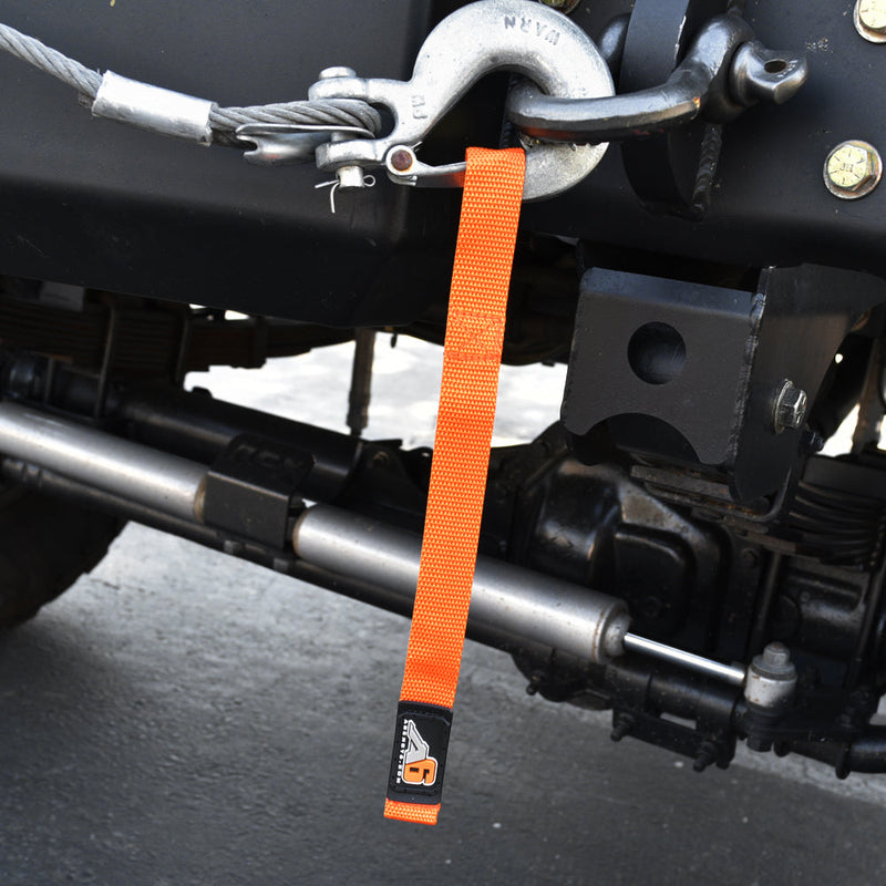 Load image into Gallery viewer, A6™ WINCH HOOK Pull Strap - 1 inch wide
