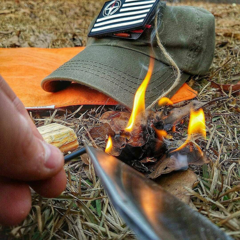 Load image into Gallery viewer, Fire Patch Kit: fire crafting supplies and tinder
